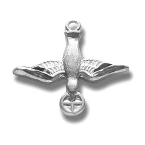 Sterling Silver Small Holy Spirit w/18" Chain - Boxed