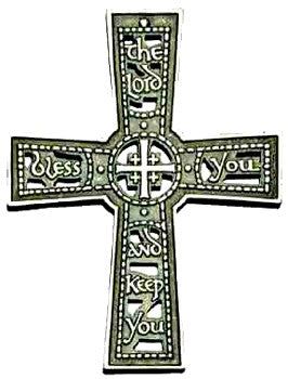 The Lord Bless You & Keep You Wall Cross