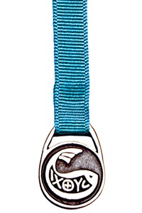 1" Fish of the Living Bookmark