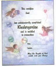 Kindergarten Certificate