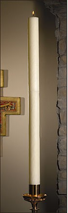 Blank Paschal Candle