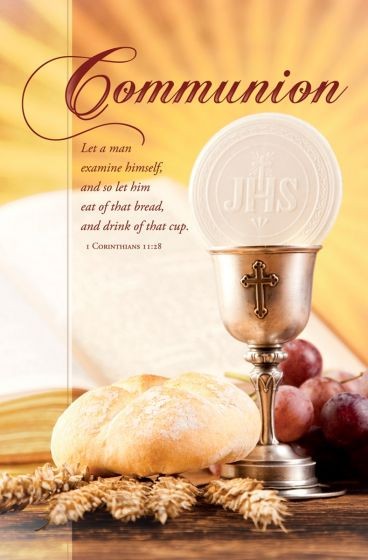 Communion Bulletin