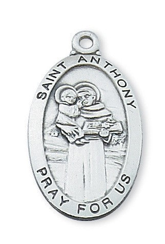St. Anthony Sterling Silver Medal