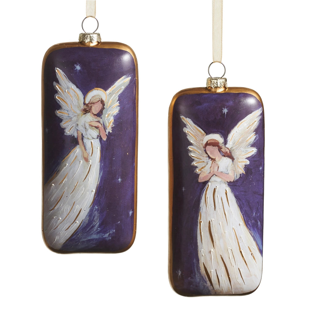 Guardian Angel Rectangle Ornament