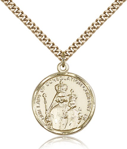 Gold Filled O/L of Consolation Pendant