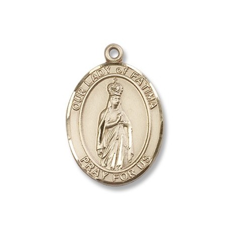 Gold Filled O/L of Fatima Pendant