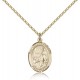 Gold Filled O/L of Lourdes Pendant