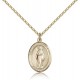 Gold Filled Virgin of the Globe Pendant