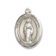 Sterling Silver Virgin of the Globe Pendant