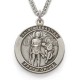 St. Sebastian Sterling Silver Medal Patron Necklace