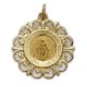 Miraculous Medal 14K Gold on Gold Field Round Medal