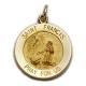 St. Francis 14K Gold Medal