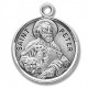 St. Peter Sterling Silver Round w/20" Chain - Boxed