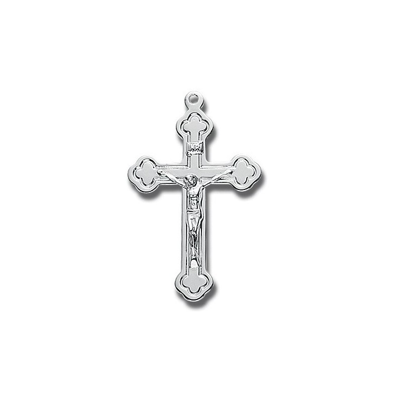 Clearance Mini Christian Cross Charms (7pcs / 10mm x 20mm / Tibetan Silver / 2 Sided) Religious Catholic Jewellery Christmas Party Favor Charm CHM870