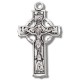 Sterling Silver Small Celtic Crucifix w/18" Chain - Boxed