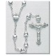 Sacred Heart Sterling Silver Rosary
