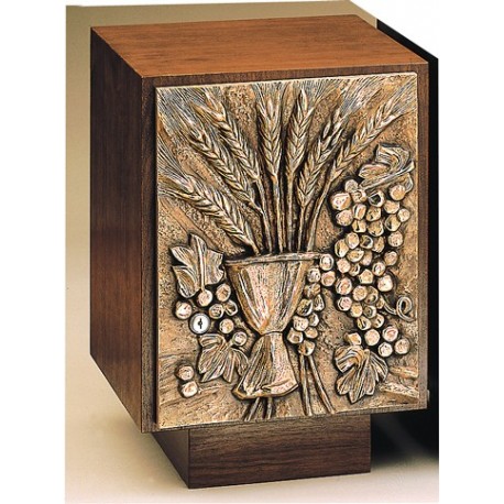 Tabernacle - Grapes and Wheat Bronze Walnut Combination