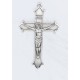 Sterling Silver Rosary Crucifix w/24" Chain - Boxed