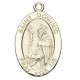 St. Dominic 14K Oval w/14K Jump Ring - Boxed