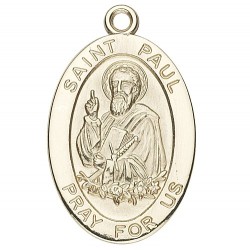St. Paul 14K Oval w/14K Jump Ring - Boxed