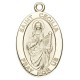St. Cecilia 14K Oval w/14K Jump Ring - Boxed