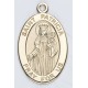 St. Patricia 14K Oval w/14K Jump Ring - Boxed