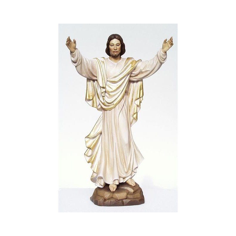 Risen Christ - PolyArt 3/4 Relief, statue, woodcarving, Conrad Moroder ...