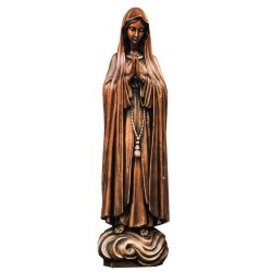 Our Lady of Fatima - Cast Bronze