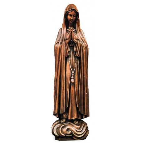 Our Lady of Fatima - Cast Bronze