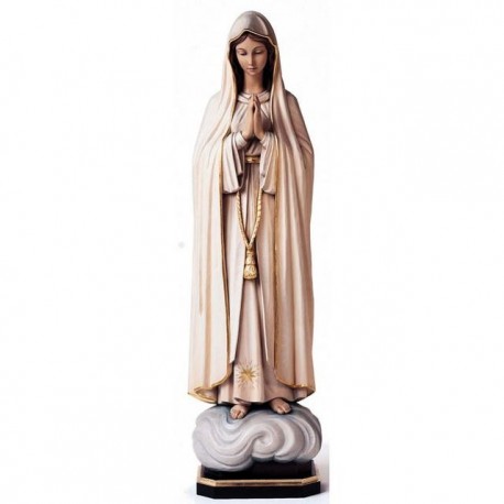 Our Lady of Fatima - Woodcarved