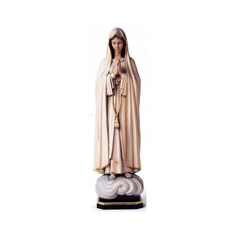Our Lady of Fatima - Woodcarved, statue, woodcarving, Conrad Moroder ...