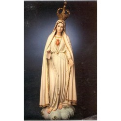 Our Lady of Fatima with Crown - PolyArt
