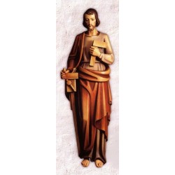 St. Joseph - Woodcarved 3/4 Relief