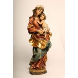 Our Lady and Child Baroque - Woodcarved