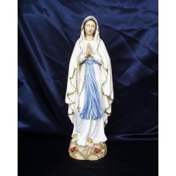 Our Lady of Lourdes - Woodcarved