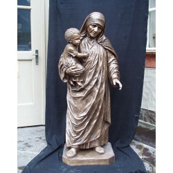 Mother Teresa - Cast Bronze