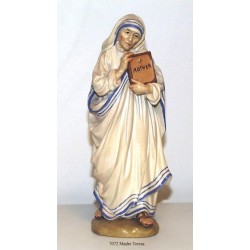 Mother Teresa - Woodcarved