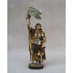 St. Joan d'Arc - Woodcarved