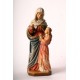 St. Anne with Mary - Woodcarved