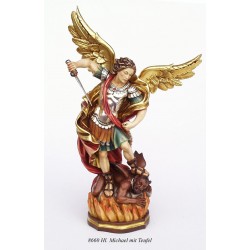 St. Michael - Woodcarved
