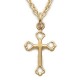 Ladies Cross Necklace Gold Filled w/18" Chain - Boxed