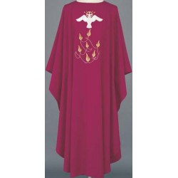 Multi Swiss Embroidered Vestment