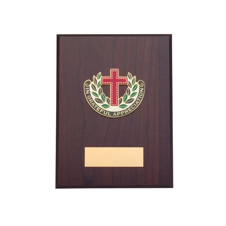 Small "in Grateful Appreciation " Plaque