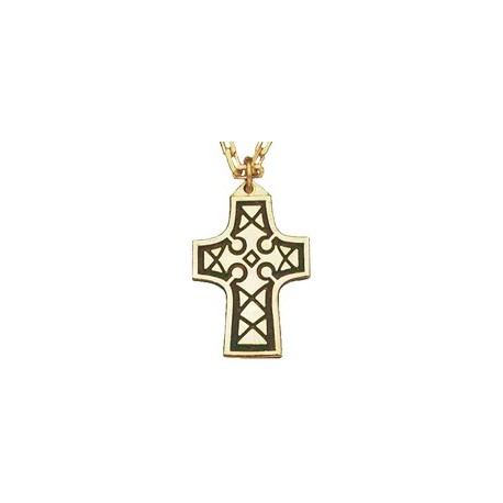 Celtic Gold Plated Cross