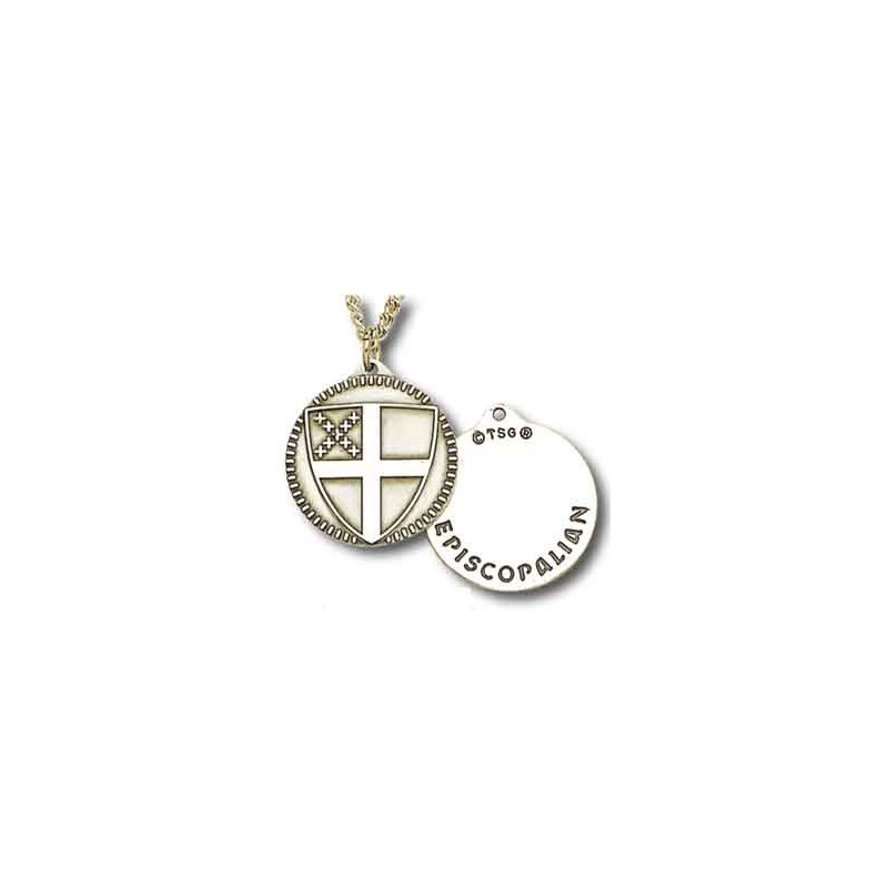 Episcopal Cross Neck Medal/Pendant Only - St. Andrew's Book, Gift & Church  Supply