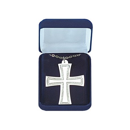 Flared Cross - Sterling Silver