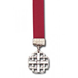 Silver Jerusalem Cross Bookmark