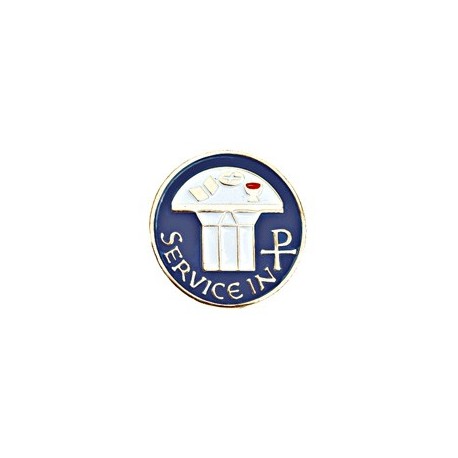 Service in Christ Lapel Pin