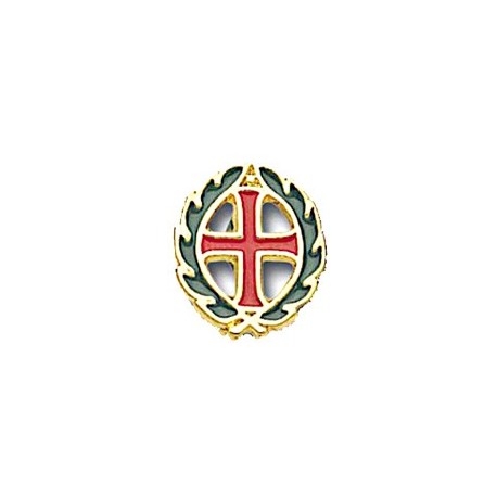 Cross & Crown Pin