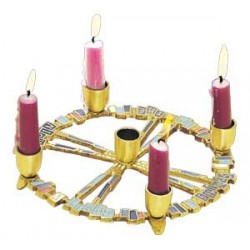 A Light Shines Advent Wreath for Home
